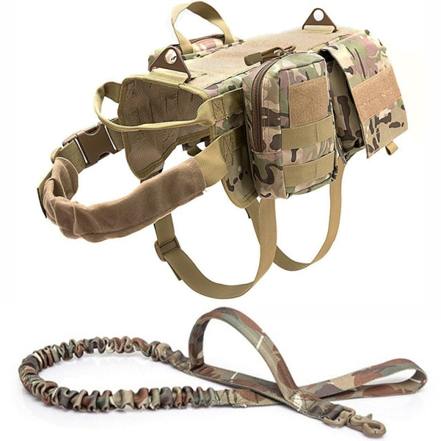 New Magna K9 Elite Tactical Harness Pro with MOLLE System