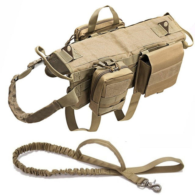 New Magna K9 Elite Tactical Harness Pro with MOLLE System