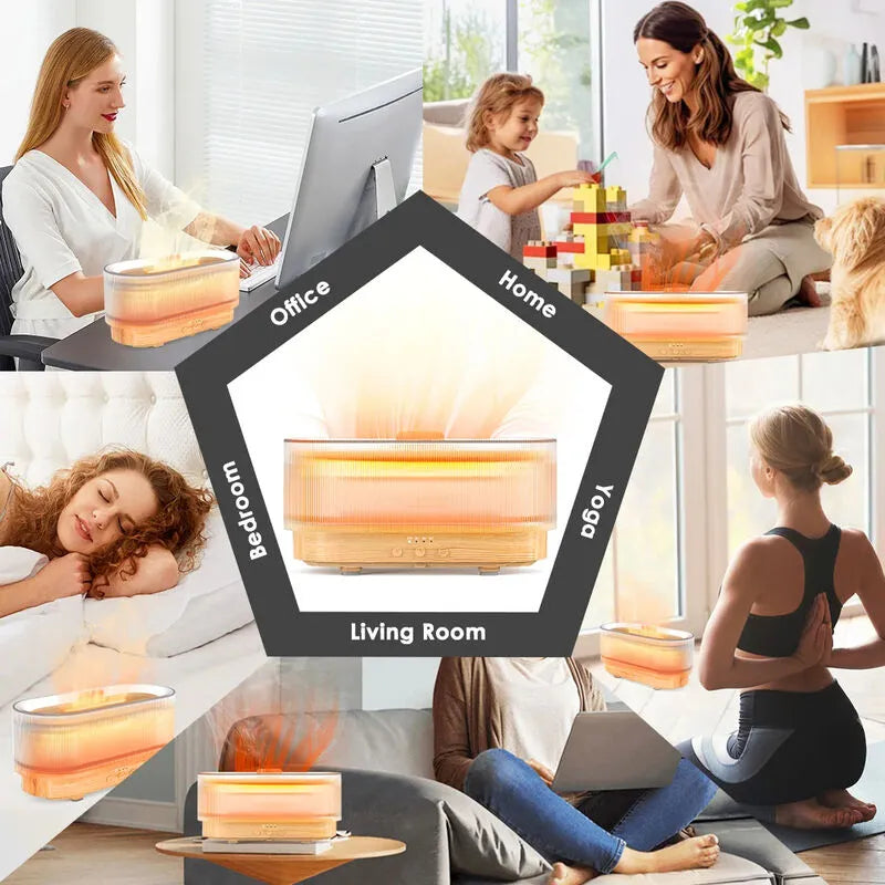 New Magna Air Flame Humidifier Pro