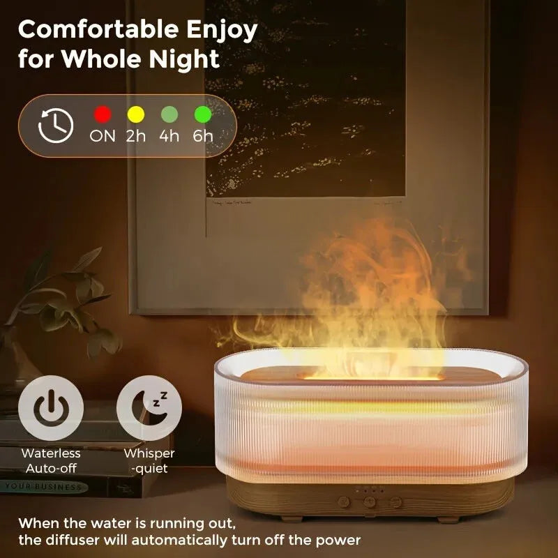 New Magna Air Flame Humidifier Pro