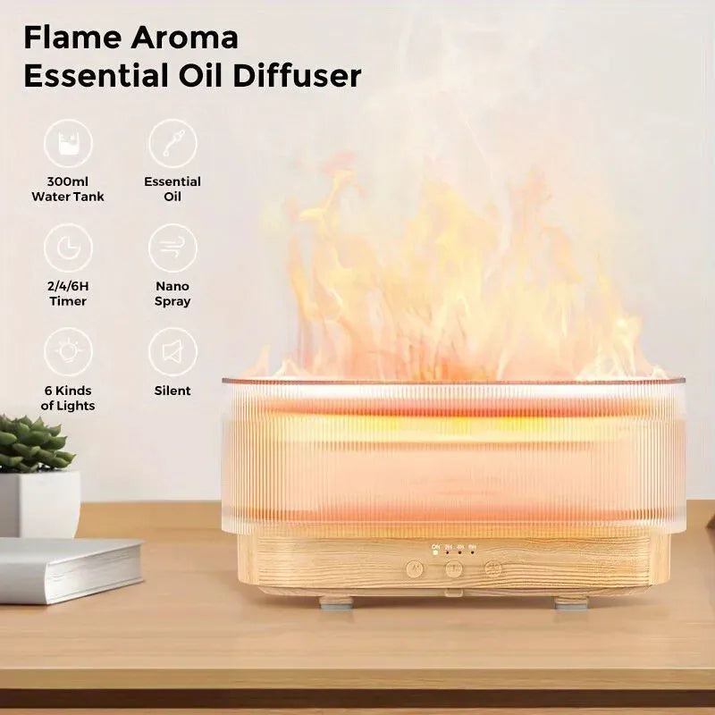 New Magna Air Flame Humidifier Pro