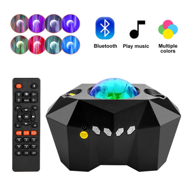 New Magna AuroraLux Pro - Northern Lights Star Projector with Remote & Timer