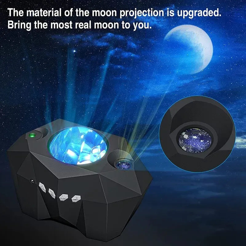 New Magna AuroraLux Pro - Northern Lights Star Projector with Remote & Timer