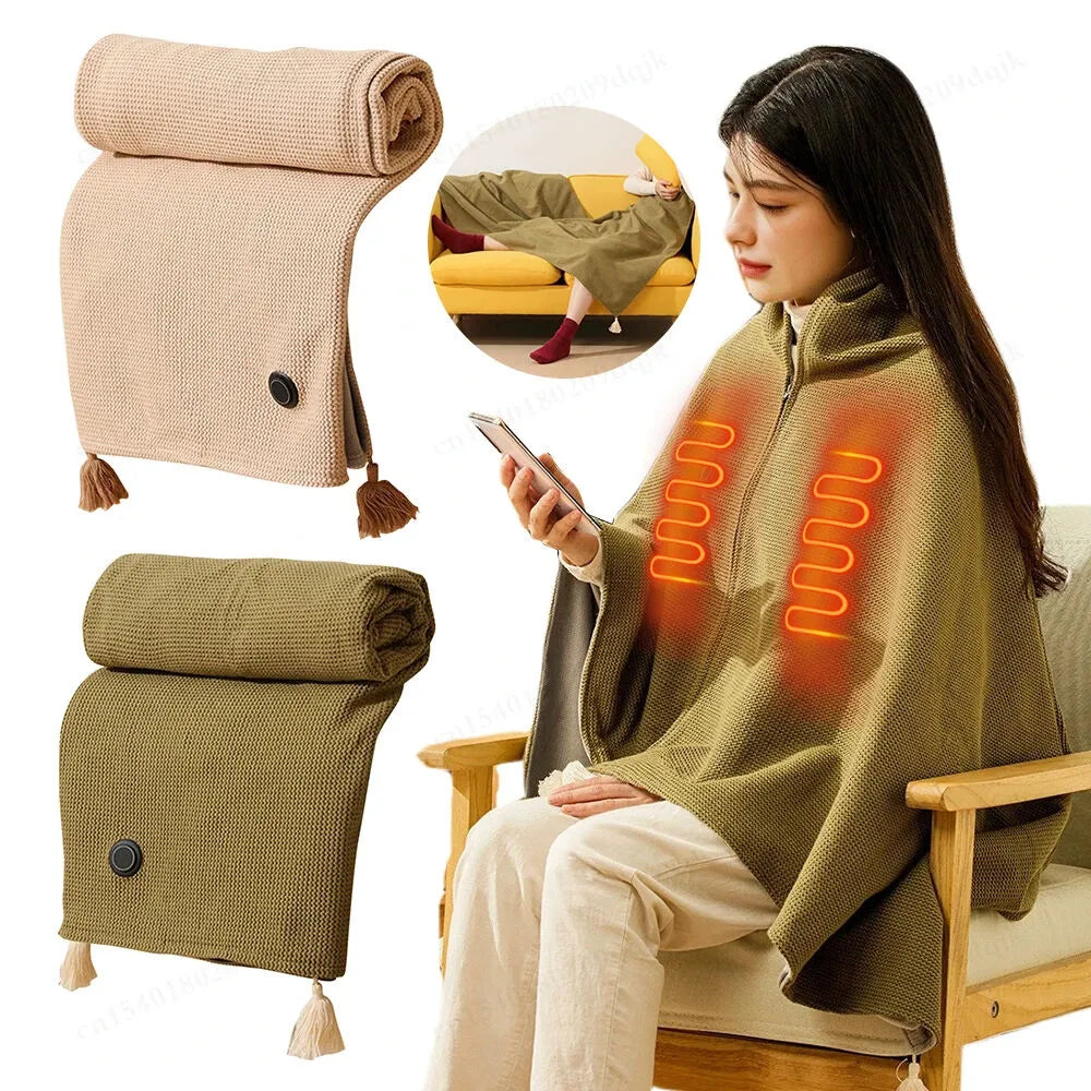New Magna CozyWrap Pro - Wearable Electric Heating Blanket