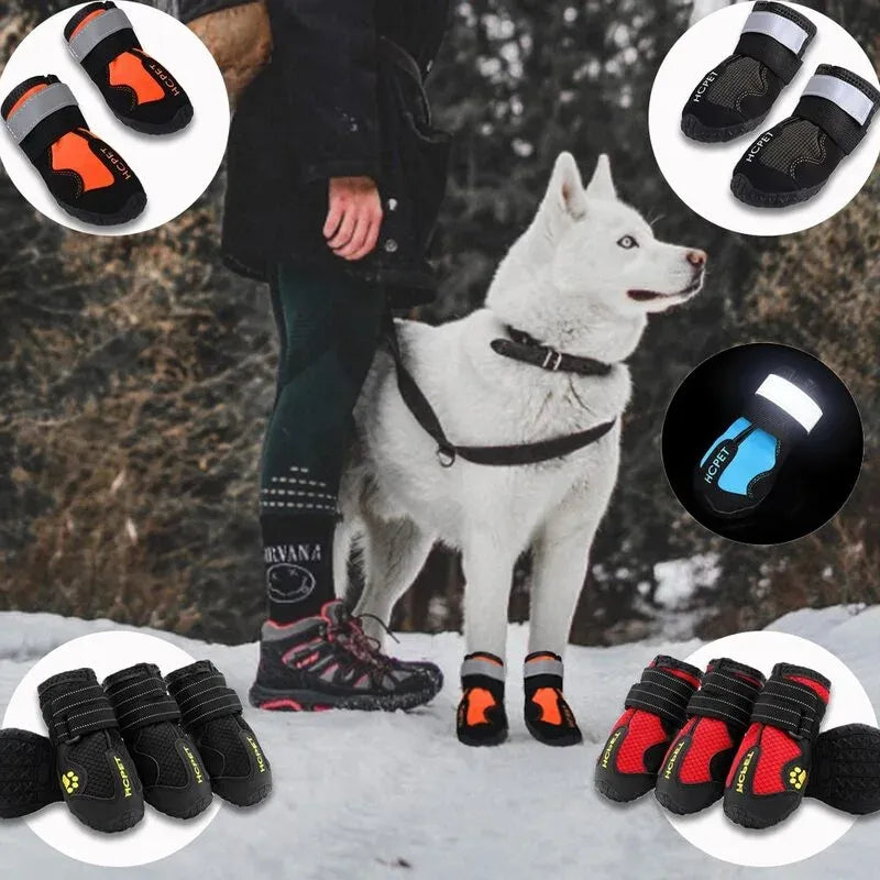 New Magna PawGuard Pro - Waterproof Reflective Dog Boots