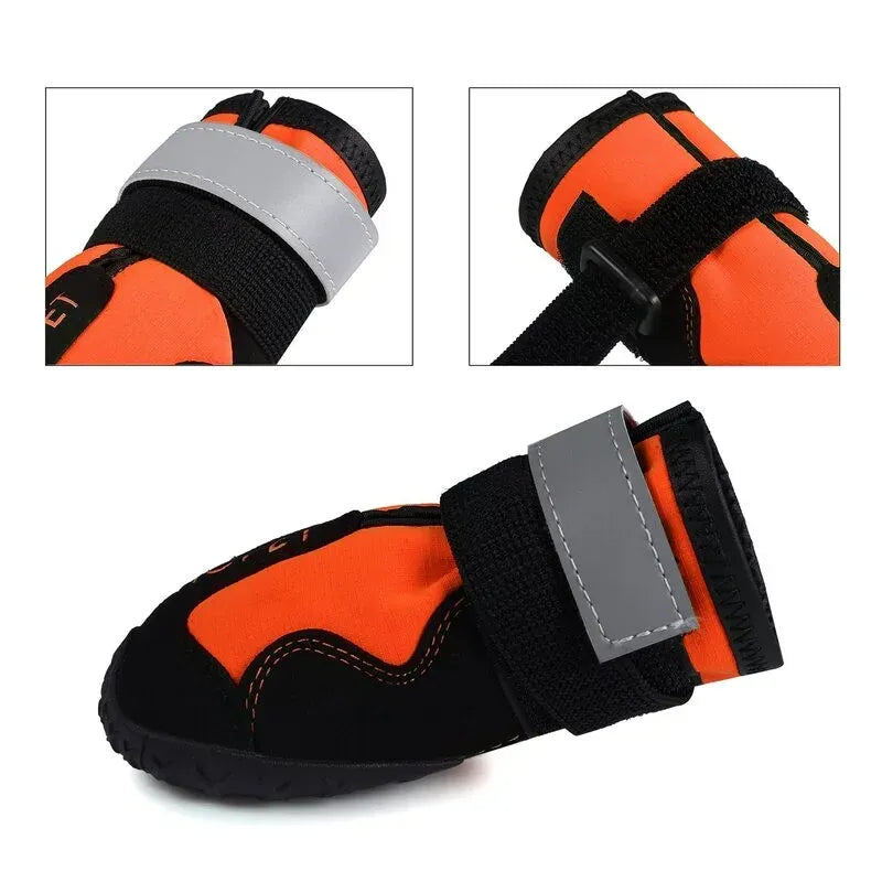 New Magna PawGuard Pro - Waterproof Reflective Dog Boots