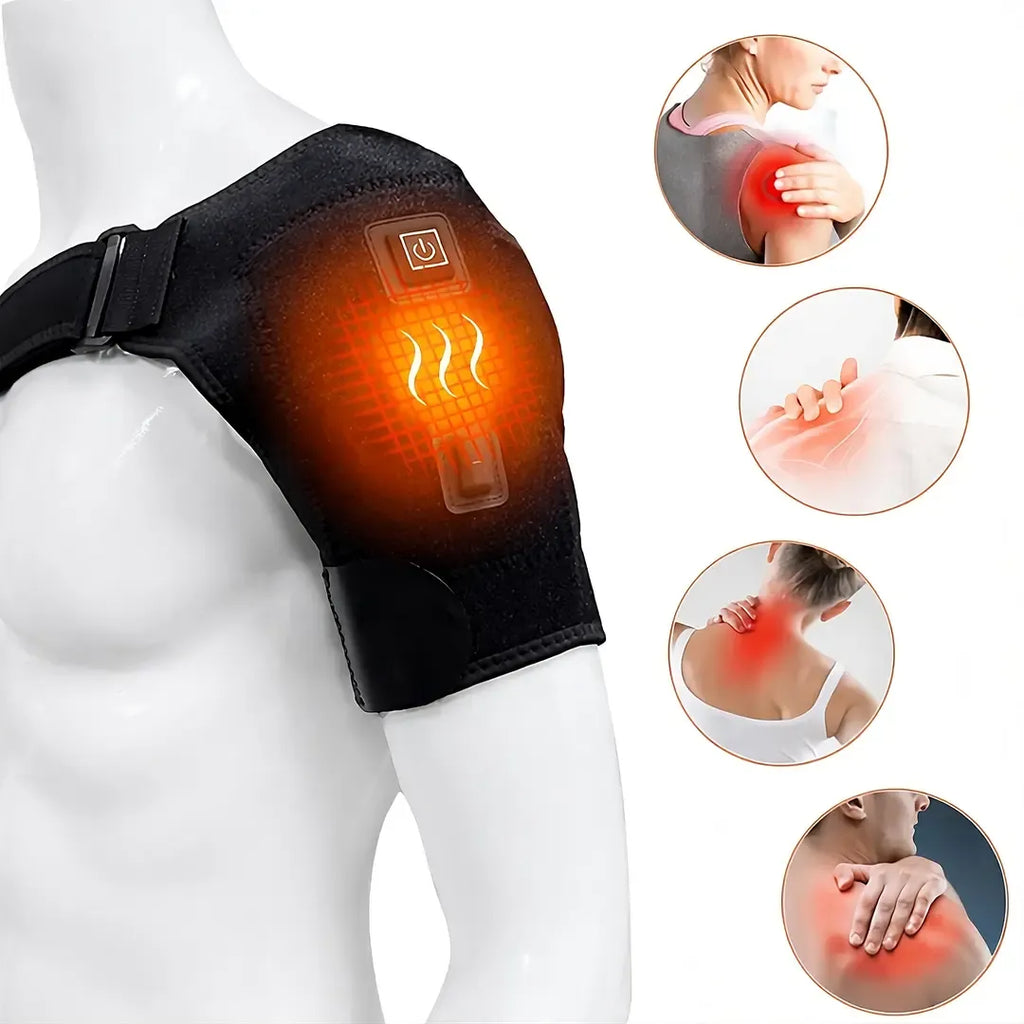 New Magna USB Heated Shoulder Brace Pro
