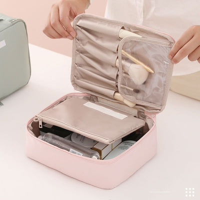 Luxe Beauty Travel Case - Premium Cosmetic Organizer Pouch