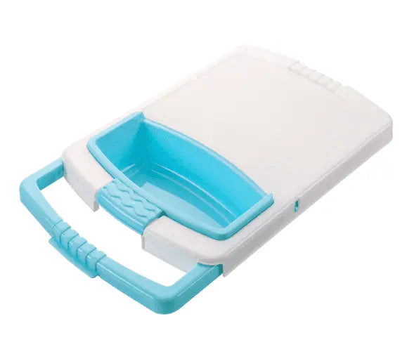 New Magna Chef Pro - Professional Plastic Chopping Board with Drainage System