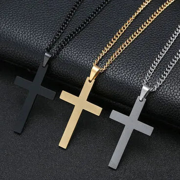 New Magna Faith Pro - Elegant Christian Cross Necklace for Men & Women
