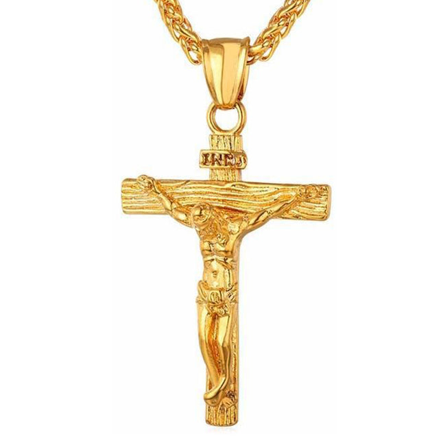 New Magna Faith Pro - Elegant Christian Cross Necklace for Men & Women