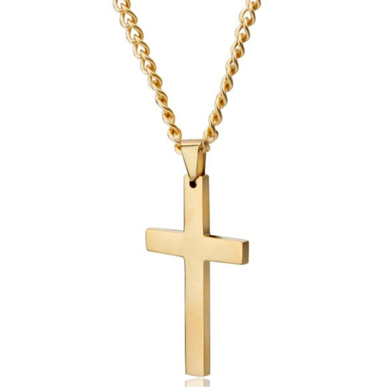 New Magna Faith Pro - Elegant Christian Cross Necklace for Men & Women