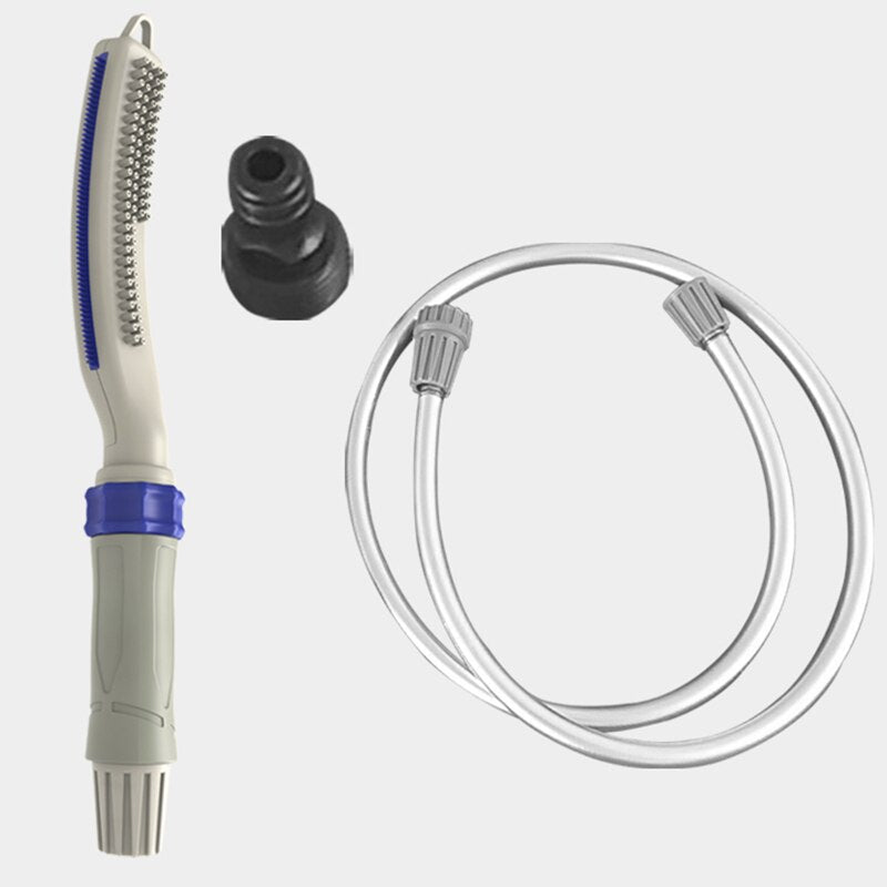 New Magna PetWash Pro - 2-in-1 Dog Shower Sprayer Attachment with Built-In Combs