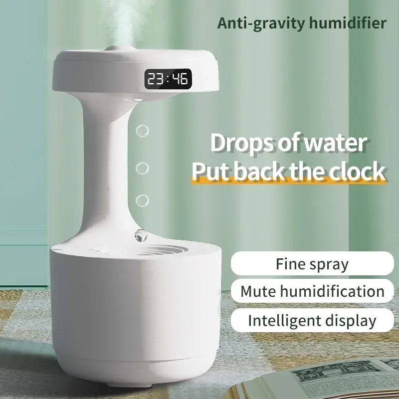 New Magna AquaMist Pro - LED Water Drop Humidifier & Aromatherapy Diffuser