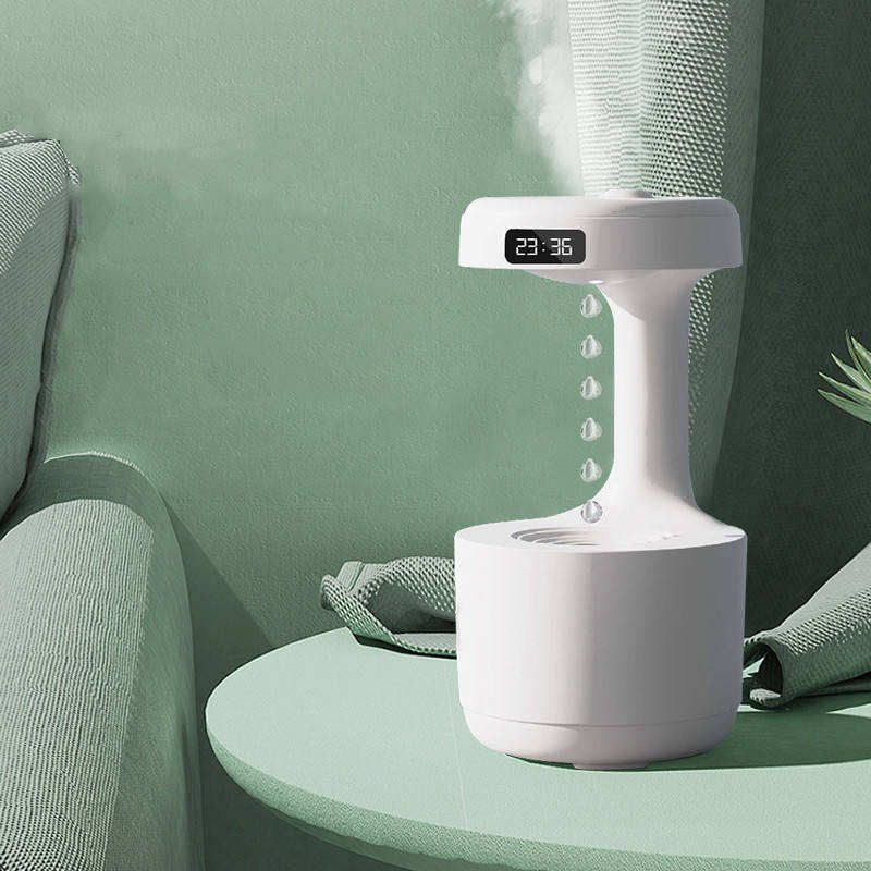 New Magna AquaMist Pro - LED Water Drop Humidifier & Aromatherapy Diffuser