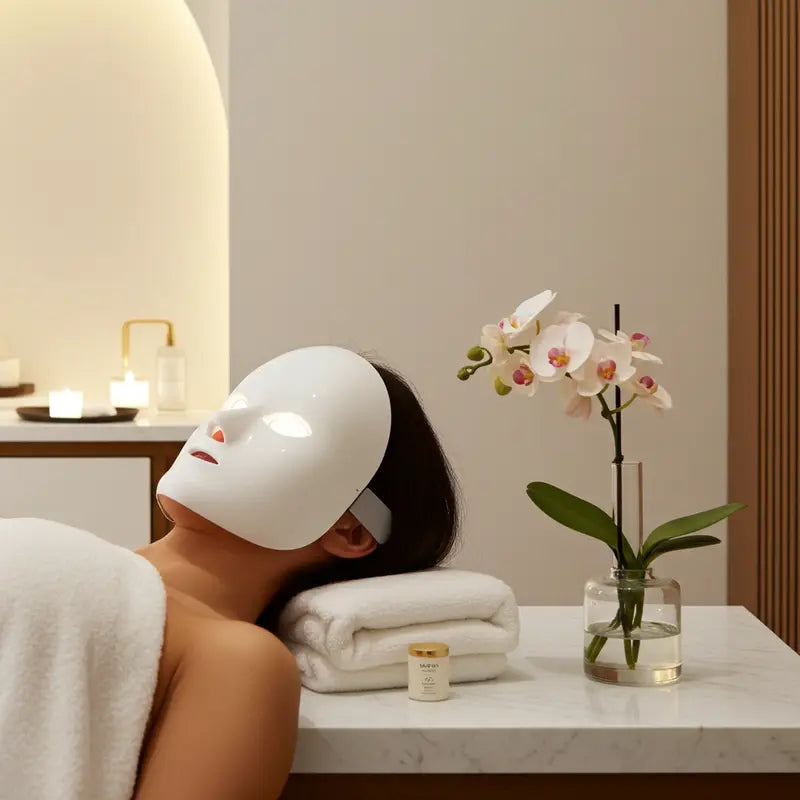 New Magna GlowTherapy Pro - 7-Color LED Light Therapy Face Mask for Anti-Aging & Acne