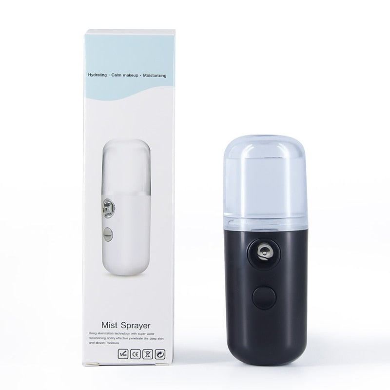 New Magna MistGlow Pro - USB Rechargeable Nano Facial Steamer & Hydration Device