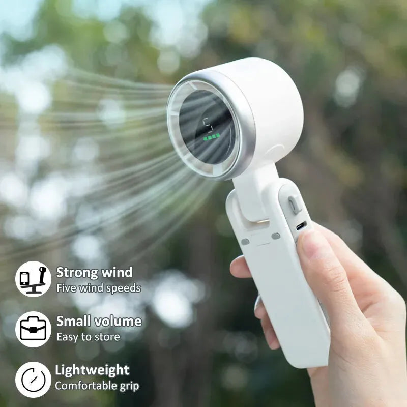 New Magna BreezeMax Pro - Handheld Turbo Fan with LED Display