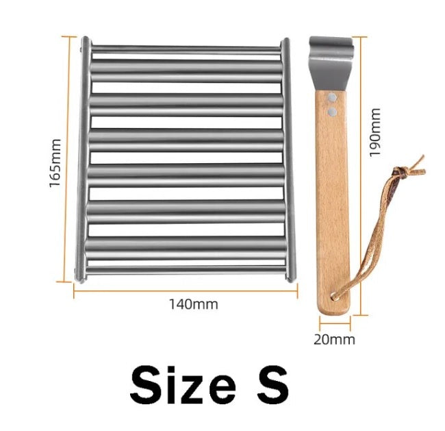 New Magna Grill Master Pro - Stainless Steel Hot Dog Roller with Even Heat Distribution