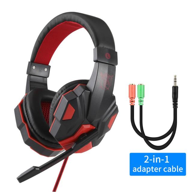 New Magna GameMax Pro - LED Gaming Headset with RGB Lighting & Noise-Canceling Microphone
