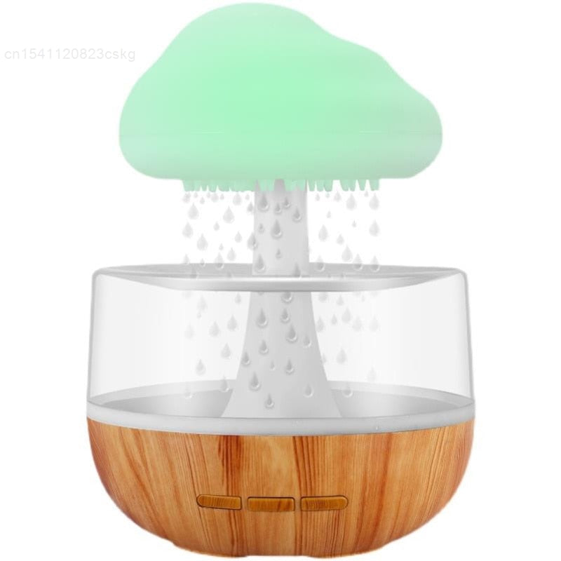 New Magna RainCloud Pro - Desktop Rain Cloud Humidifier with Aromatherapy & LED Lighting