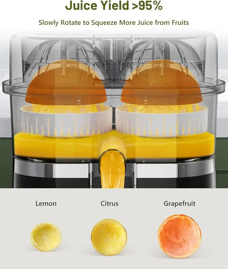 New Magna Dual Head Electric Juicer Pro