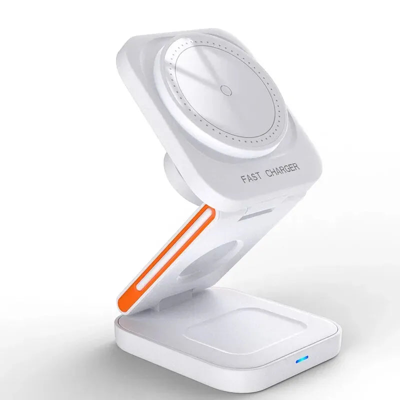 New Magna ChargeFold Pro - 3-in-1 Foldable MagSafe Charging Station