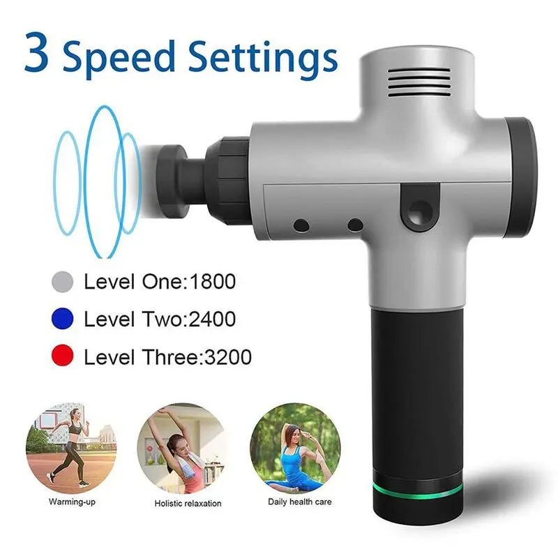 New Magna Deep Tissue Percussion Massager Pro - Muscle Recovery Gun