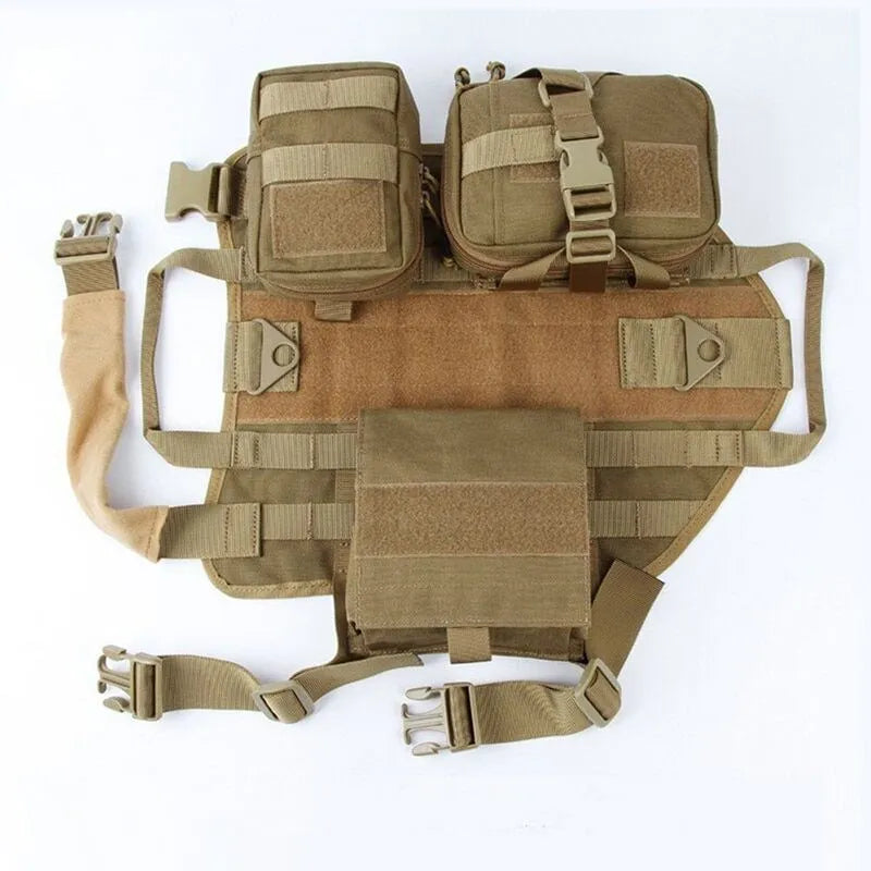 New Magna K9 Elite Tactical Harness Pro with MOLLE System