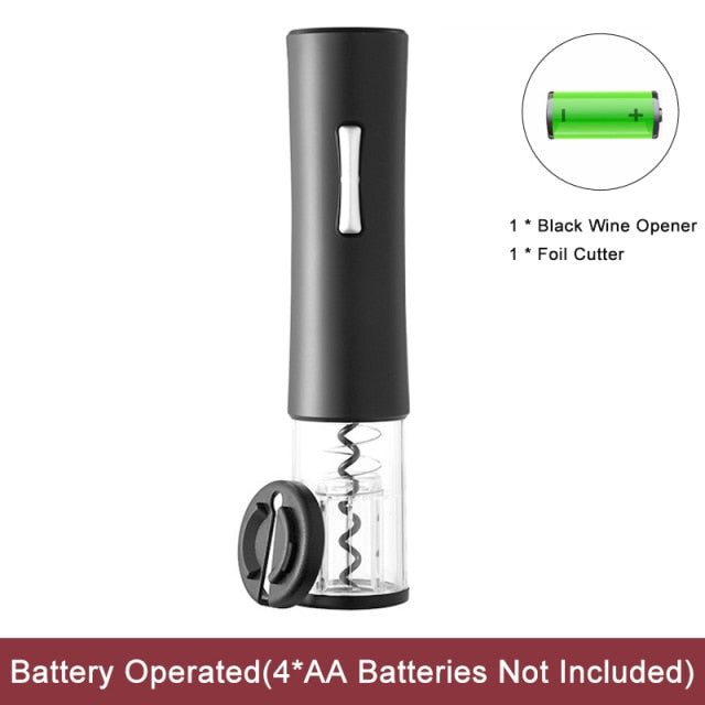 New Magna VinoPro - Automatic Electric Wine Bottle Opener with Foil Cutter