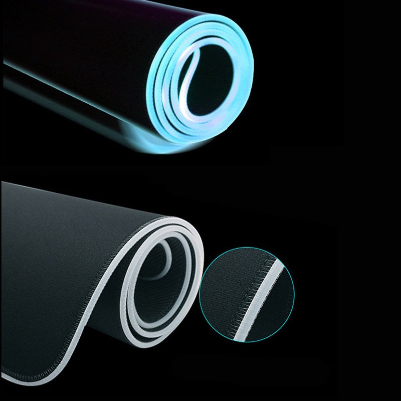 New Magna Game Zone Pro - RGB LED Gaming Mouse Pad with USB Cable