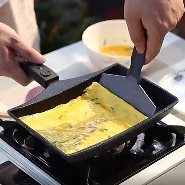 New Magna WaveCook Pro - Non-Stick Wave Bottom Tamagoyaki Pan | Japanese Omelette Specialist Cookware