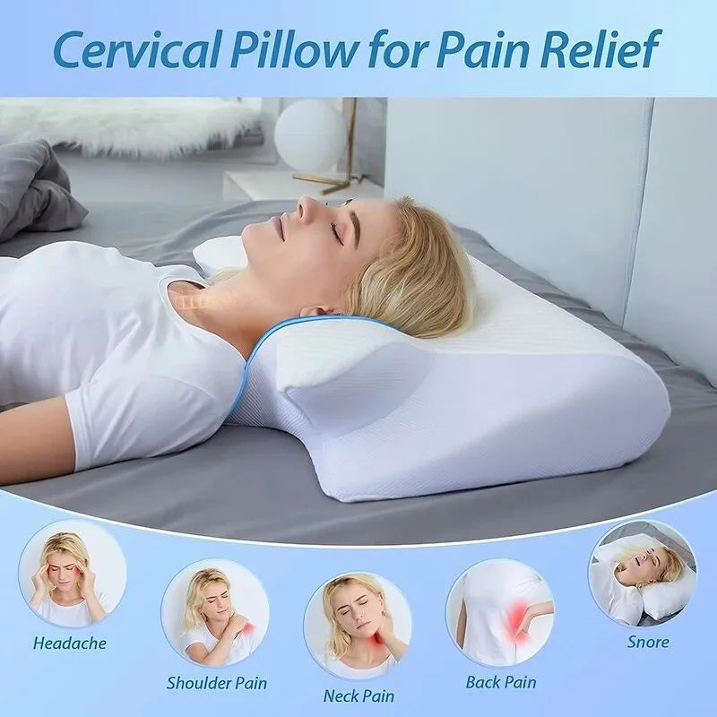 New Magna NeckAlign Pro cervical pillow relieves headache, shoulder pain, neck pain, back pain and reduces snoring issues