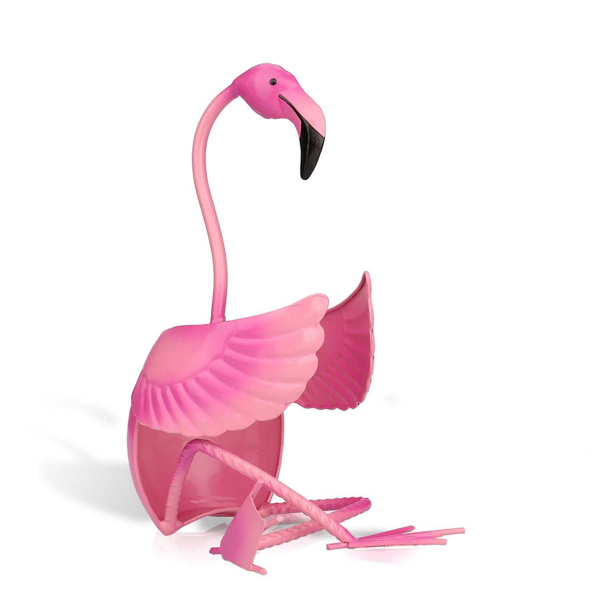 New Magna Tropical Elegance - Premium Flamingo Wine Holder & Conversation Piece