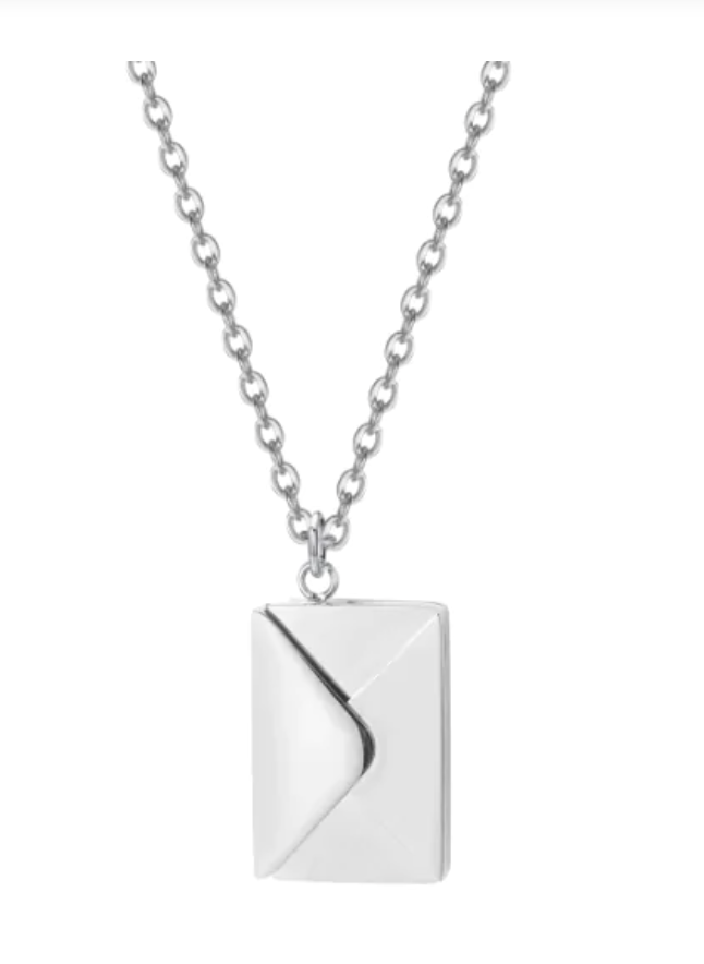 New Magna Memory Pro - Personalized Envelope Necklace with Custom Engraving