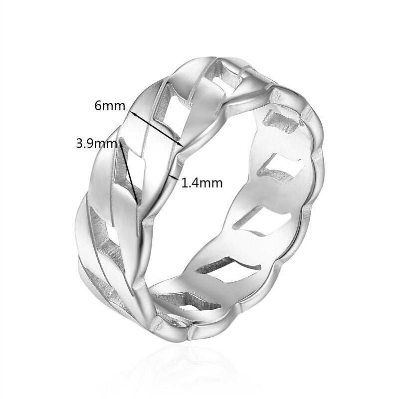 New Magna Cassie Ring Pro - Trendy Stainless Steel Fashion Ring for Women