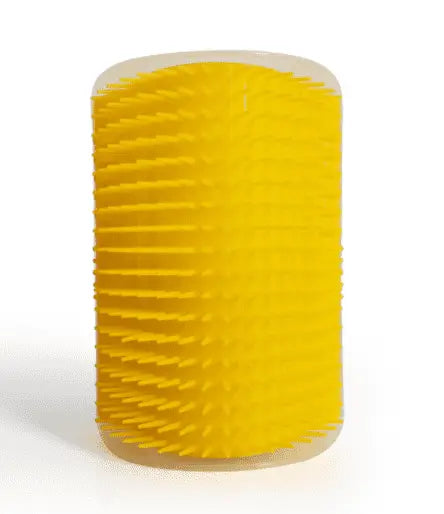 New Magna GroomCorner Pro - Self-Grooming Cat Corner Brush | Wall-Mounted Scratching & Massage Station