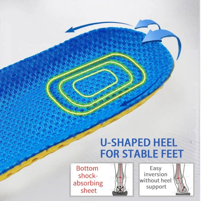 New Magna ComfortStep Pro - Premium Memory Foam Insoles for All-Day Support
