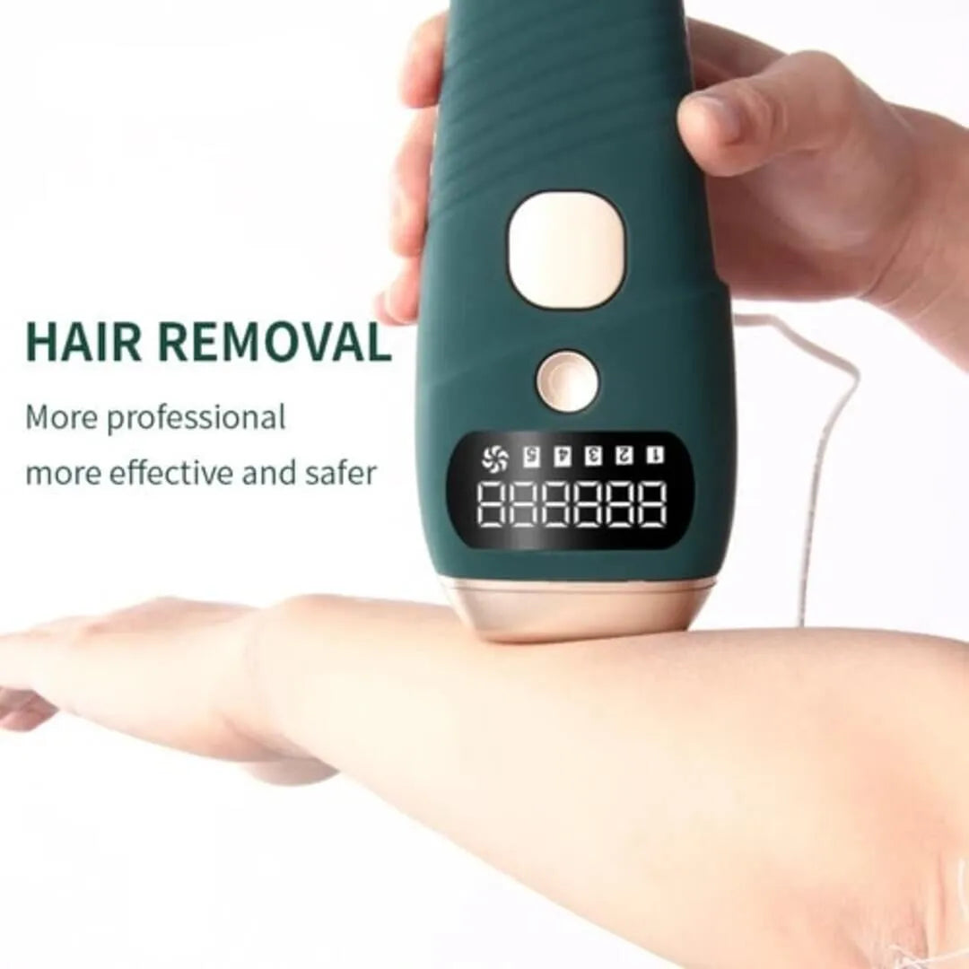 New Magna SilkGlow Pro IPL hair removal device with digital display - professional at-home laser hair removal treatment