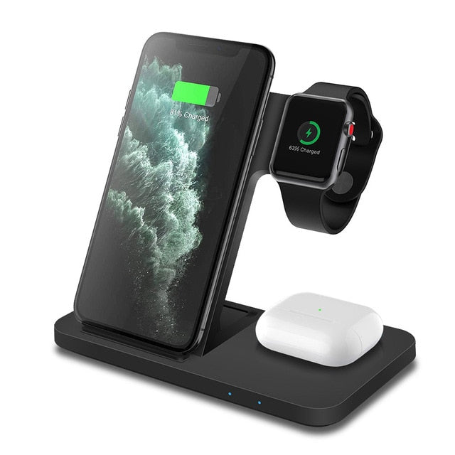 New Magna PowerHub Elite - 3-in-1 Fast Wireless Charging Station & Desk Organizer
