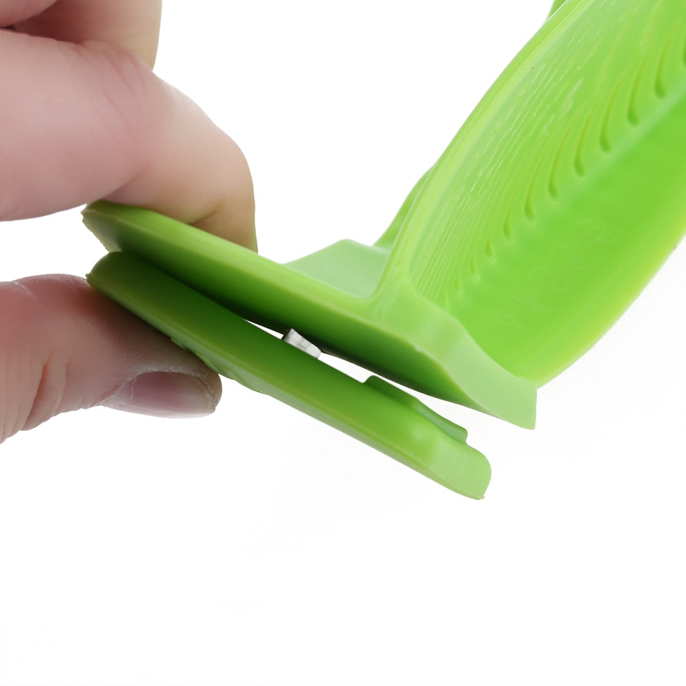 New Magna Drain Pro - Universal Silicone Snap-On Strainer for Pots & Pans