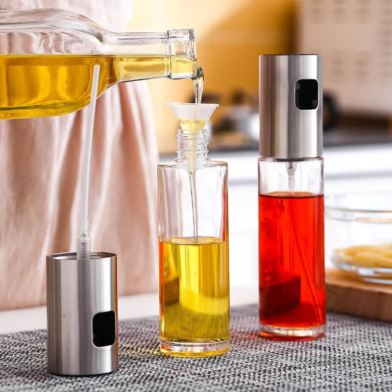 New Magna MistChef Pro - Premium Glass Oil Spray Bottle & Kitchen Mister (100ML)