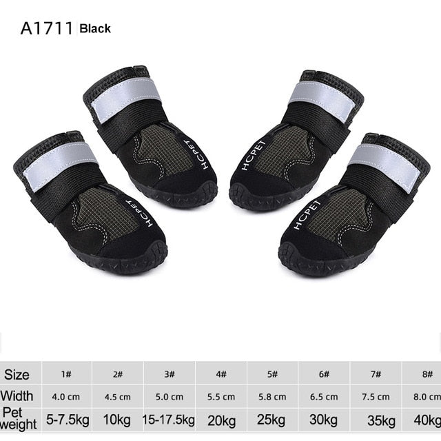 New Magna PawGuard Pro - Waterproof Reflective Dog Boots