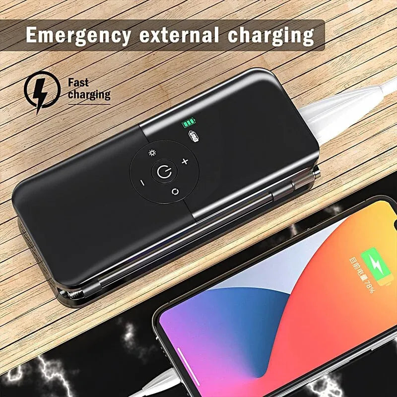 New Magna AirBoost Pro - Portable 12V Tire Inflator Pump | Emergency Car Air Compressor with Case