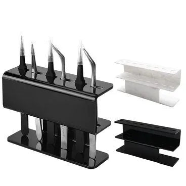 New Magna Acrylic Tweezers Organizer Stand Pro - 6 Slot Beauty Tool Holder