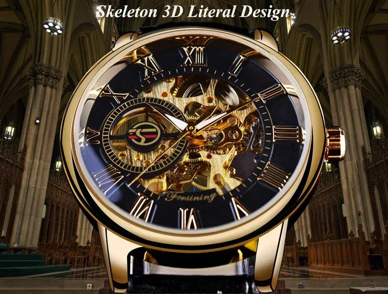 New Magna ChronoMaster Pro - Premium Skeleton Dial Men's Watch | Luxury Mechanical Timepiece