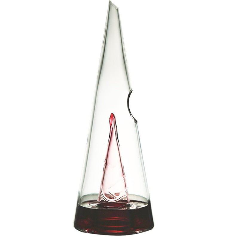 New Magna VinoPyramid Pro - Premium Glass Wine Decanter with Perfect Aeration Design