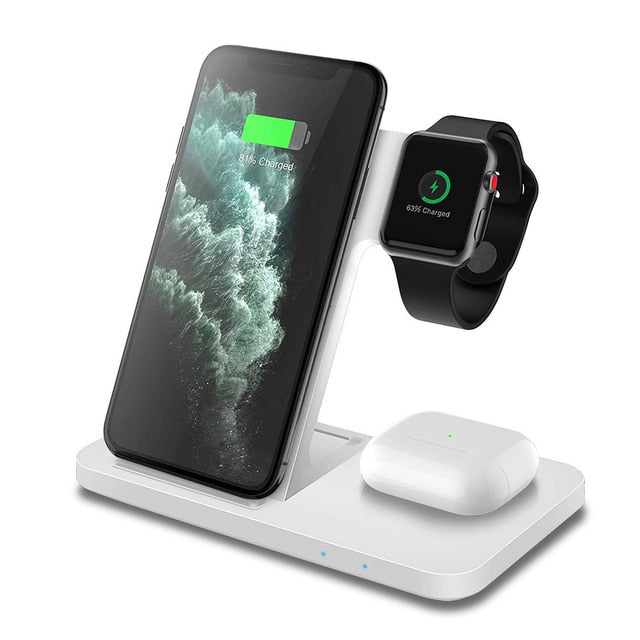 New Magna PowerHub Elite - 3-in-1 Fast Wireless Charging Station & Desk Organizer
