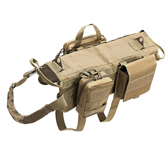 New Magna K9 Elite Tactical Harness Pro with MOLLE System